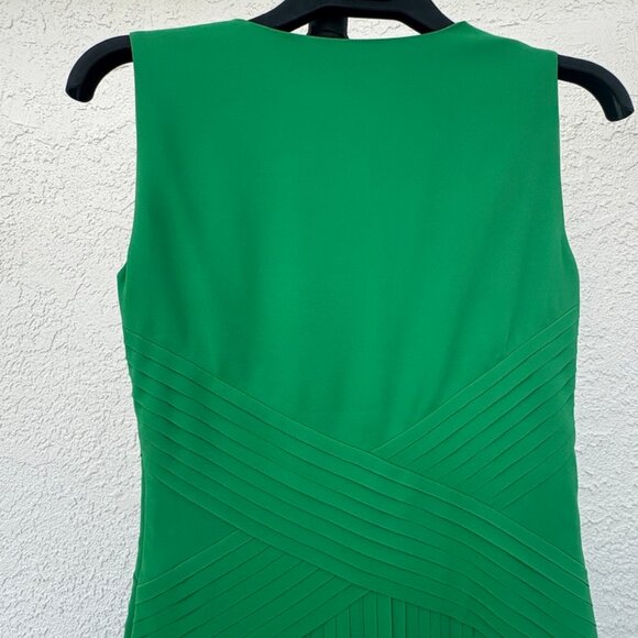Ted Baker Valanci Pleated Midi Dress | Kelly Green | Size 1 (Small) - Picture 5 of 12